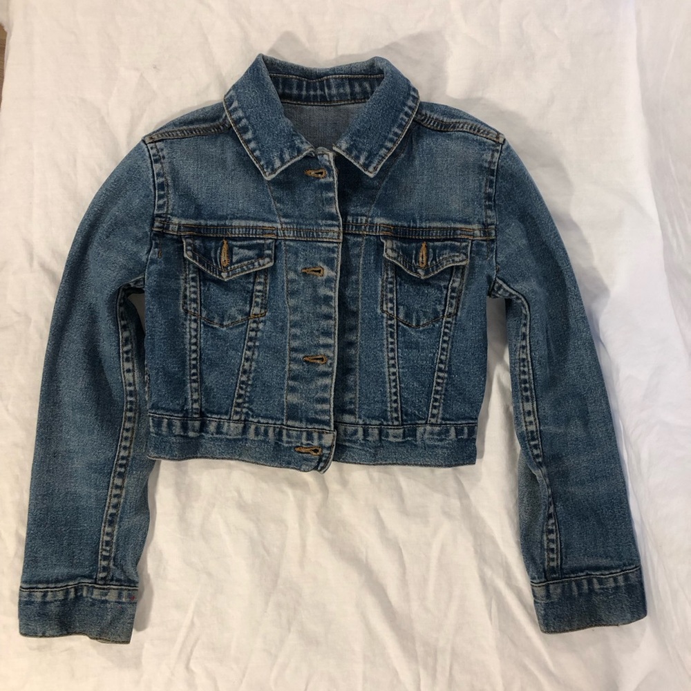 LaSenza Girl Cropped Denim Jacket - no size indicated (see photos)